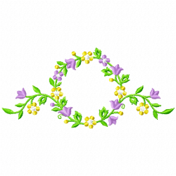Flowers And Tree Embroidery Design 2 Flowers And Tree Embroidery Design 2